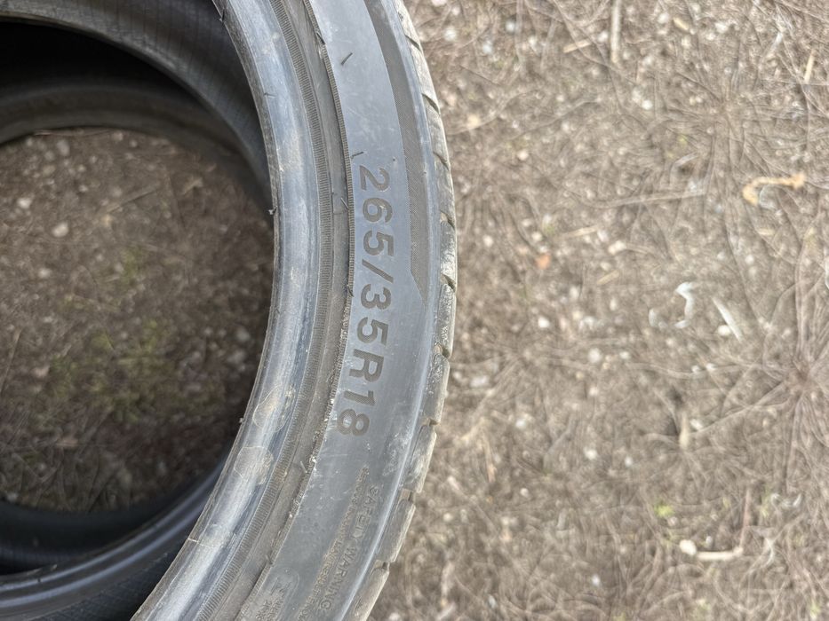 Летние резины почти новые Р18