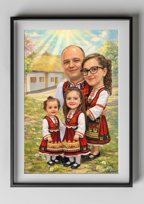 Карикатура по собствена идея