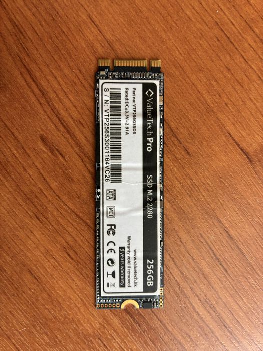 Ssd 256gb m2 valuetech