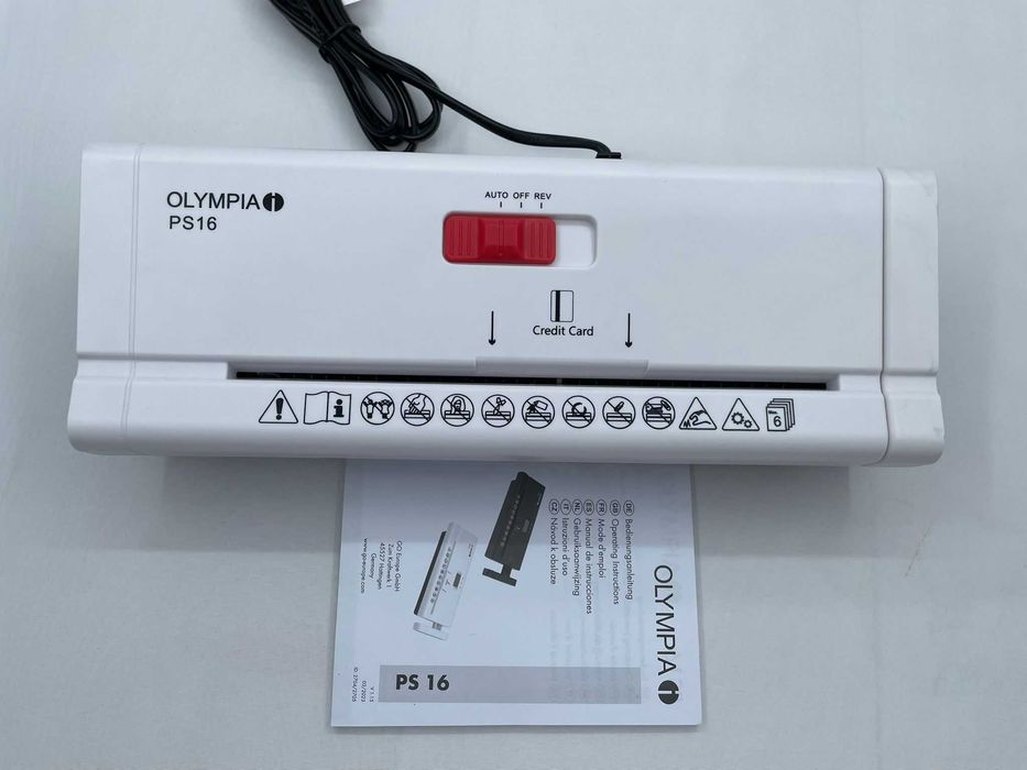Distrugător de documente, Olympia PS16