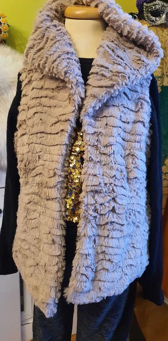 Vesta din blana artificiala Me Jane varsta 8-10 ani