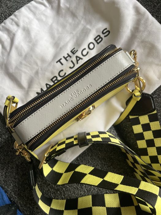 Marc Jacobs жълта чанта Snapshot