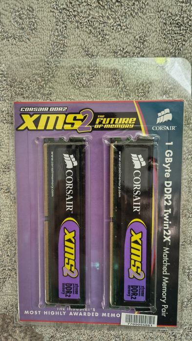 Corsair XMS2 Twin2X 1GB DDR2 675MHz CL4