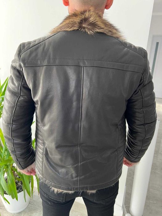 Cojoc piele naturală, mărimea M-L