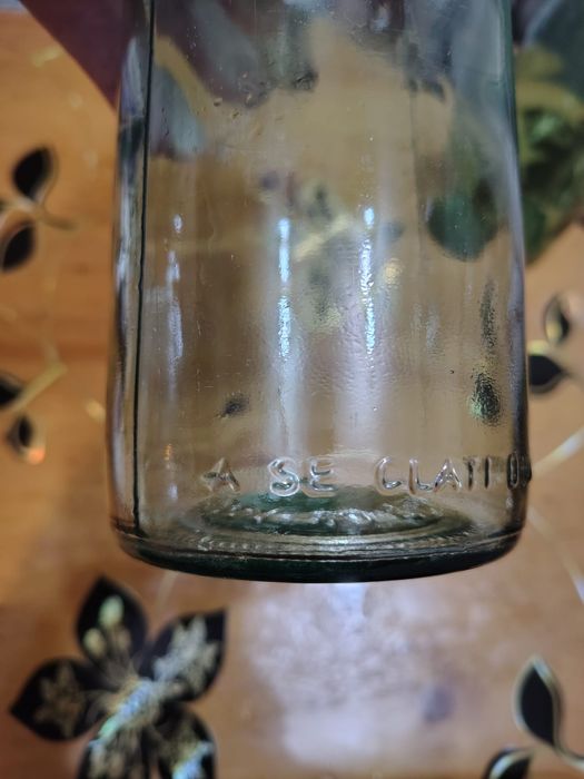 Sticle lapte anii 80