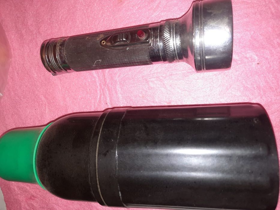 СССР предметы для дома термос и фонарь