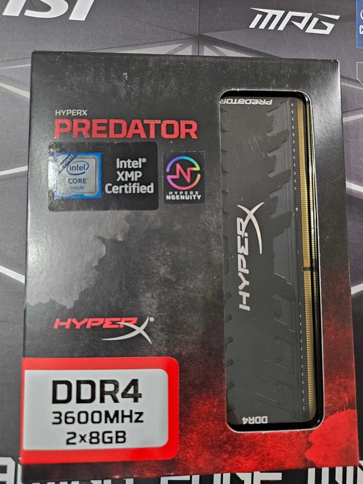 RAM Kingston HyperX Predator RGB 2x8 GB