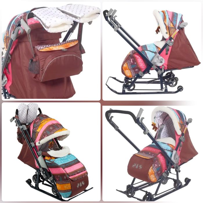 Санки коляска Nika