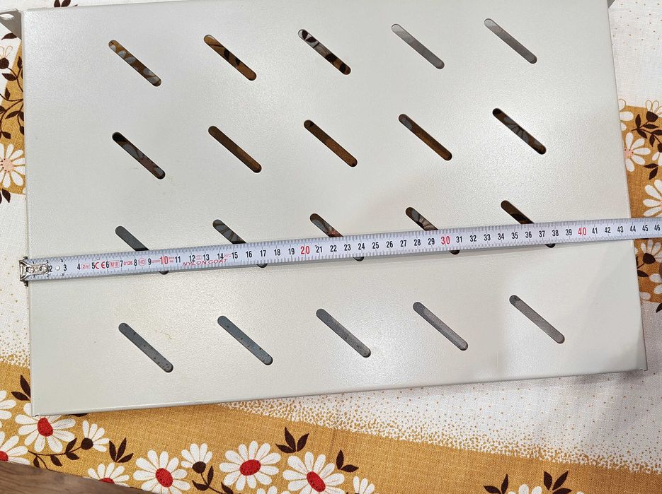 Рафт за 19" Rack 1U Extralink рафт, дълбочина 300 мм X 440 мм