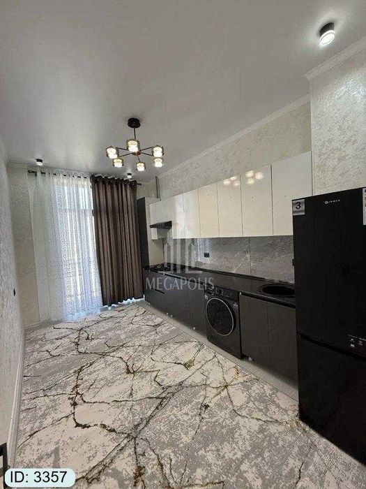 sharq 1 tarafda 3 xona tayyor kvartira sotiladi №3357