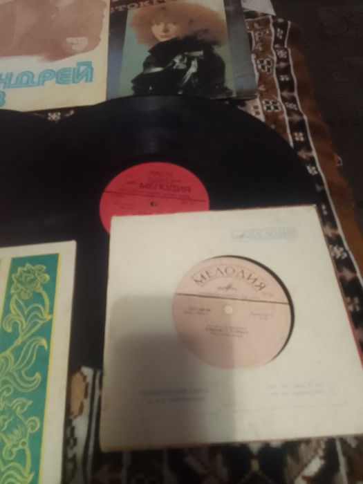 Плостинки виниловые ссср.