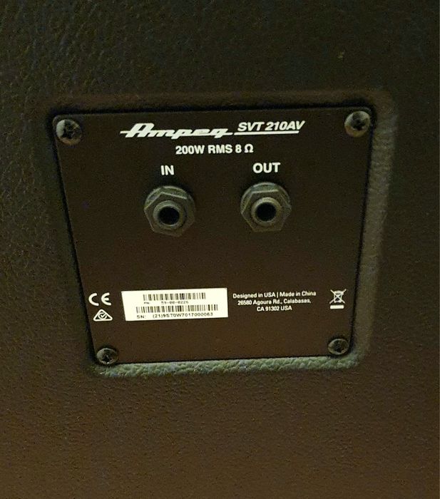Ampeg SVT-210AV бас кабинет
