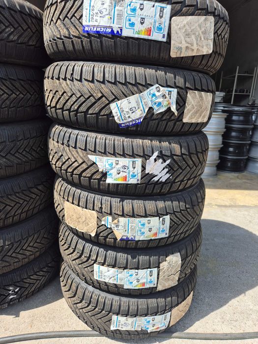 Anvelope M+S IARNA - 195/65/15 91T - Michelin Alpin 6 - NOU - DOT 2019 ! SUPER PRET !