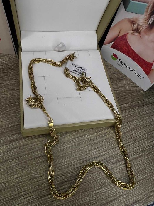 (AG42) Lant Aur 14K 7.97g *Garantie 2 Ani* B:13755.4