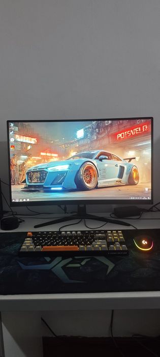 LED Monitor Q27 Curved  5mc 75Hz, FHD 1920x1080 VGA+HDMI