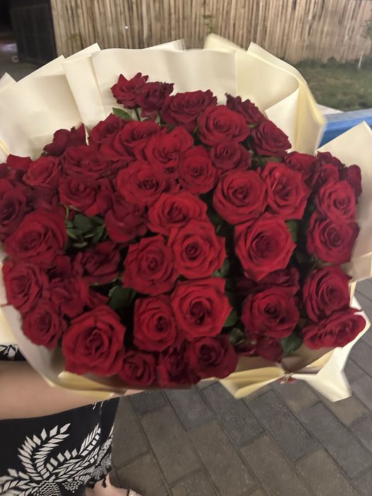 51шт роза срочно метровый