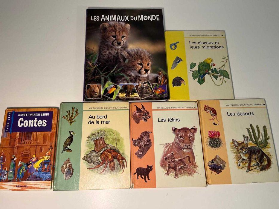 Pachet 6 carti in limba franceza pentru copii - 65 lei