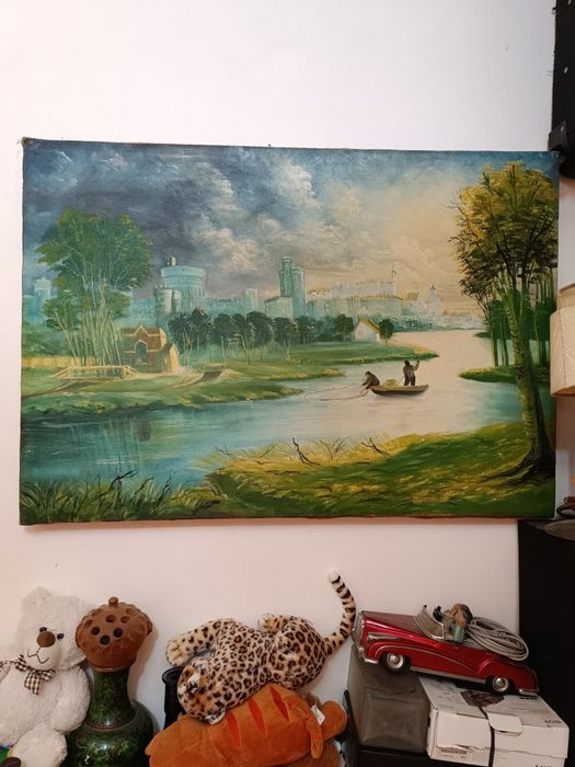 Tablouri ulei pe pânză și carton