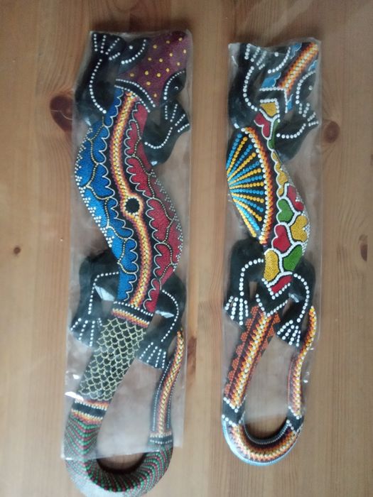 Деревянные ящерицы. Производство Индонезия.