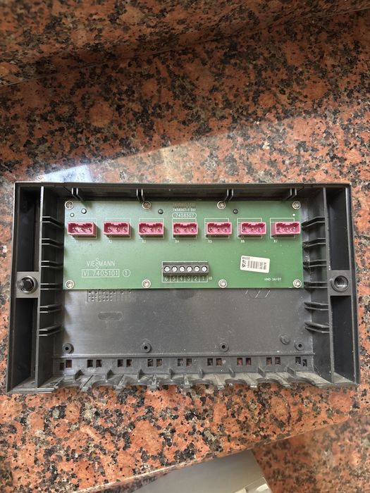 Placa de baza centrala Viessman + vana cu 3 cai