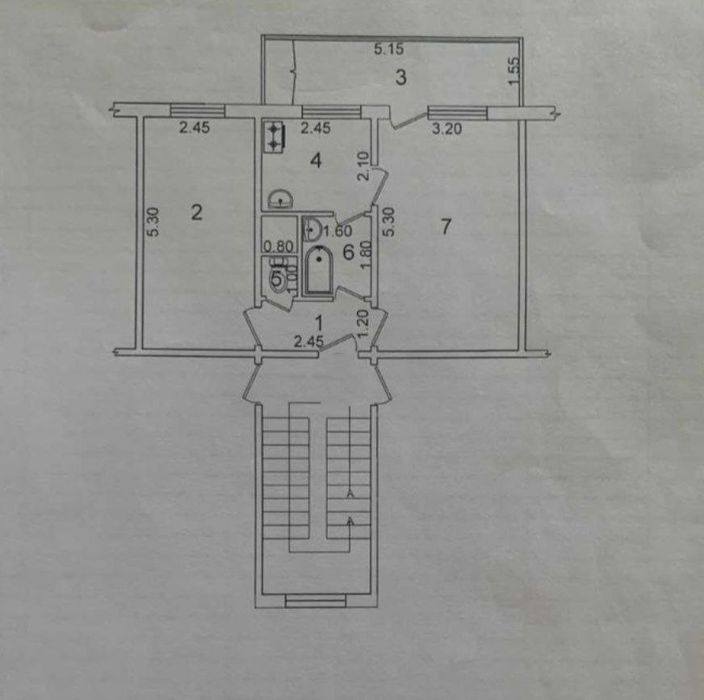 ЮНУСАБАД-11 Квартал Метро, NBU. 2х ком/2этаж/4 Ремонт.Мебель. 51м²