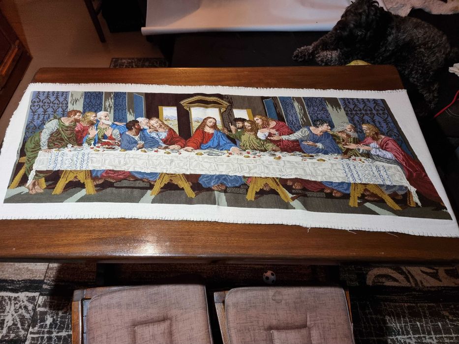 Тайната вечеря- гоблен с DMC