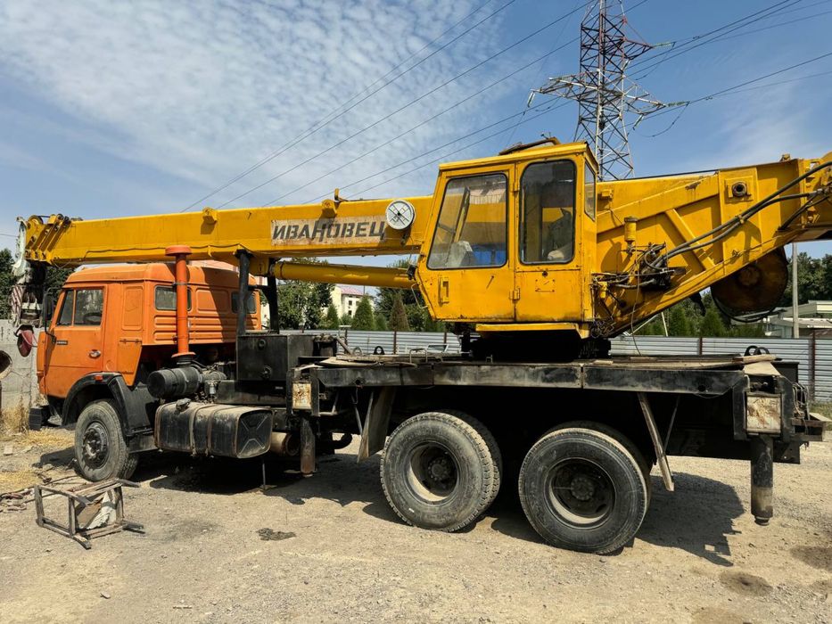 Камаз кран 31 тонна