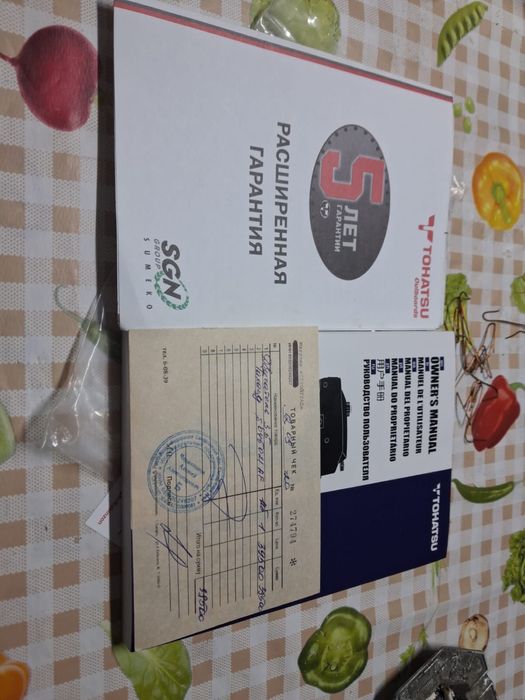 Лодочный мотор Tohatsu3,5