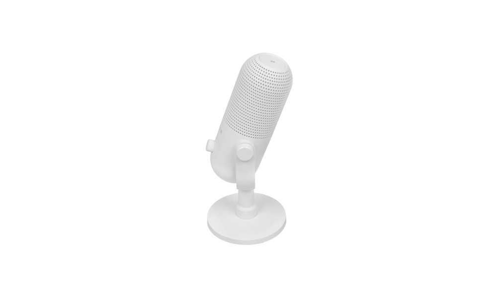}Микрофон геймерский Razer Seiren V3 Chroma, Uni, RGB, USB-A,2м, белый