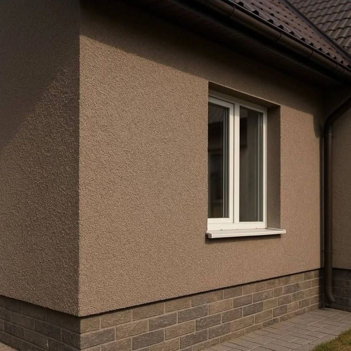 Покраска фасада дома