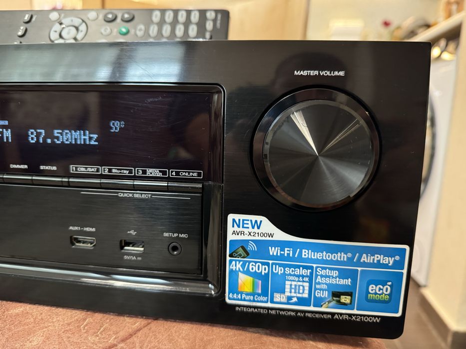 Denon AVR-X2100W Bluetooth Wi-FI
