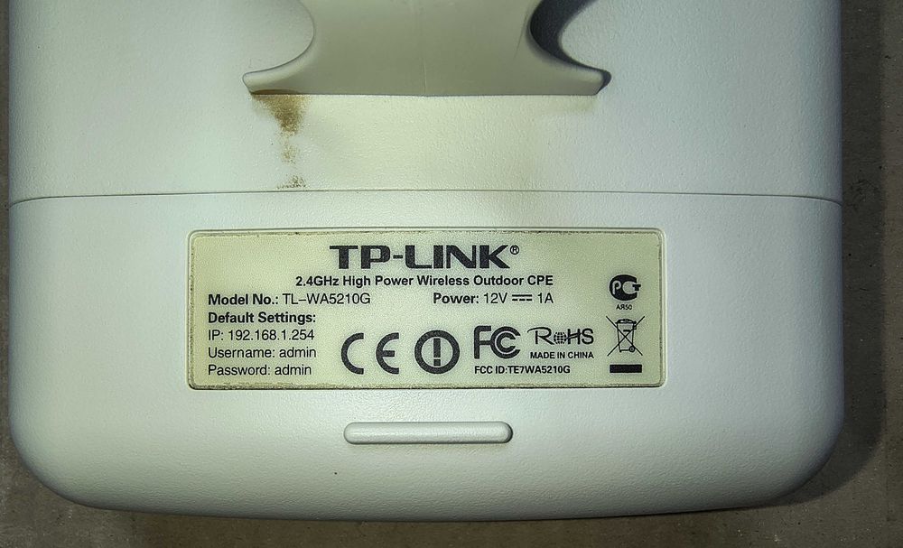 Комплект Външни Wi-Fi антени TP-Link TL-WA5210G (оригинален комплект) 2 бр.