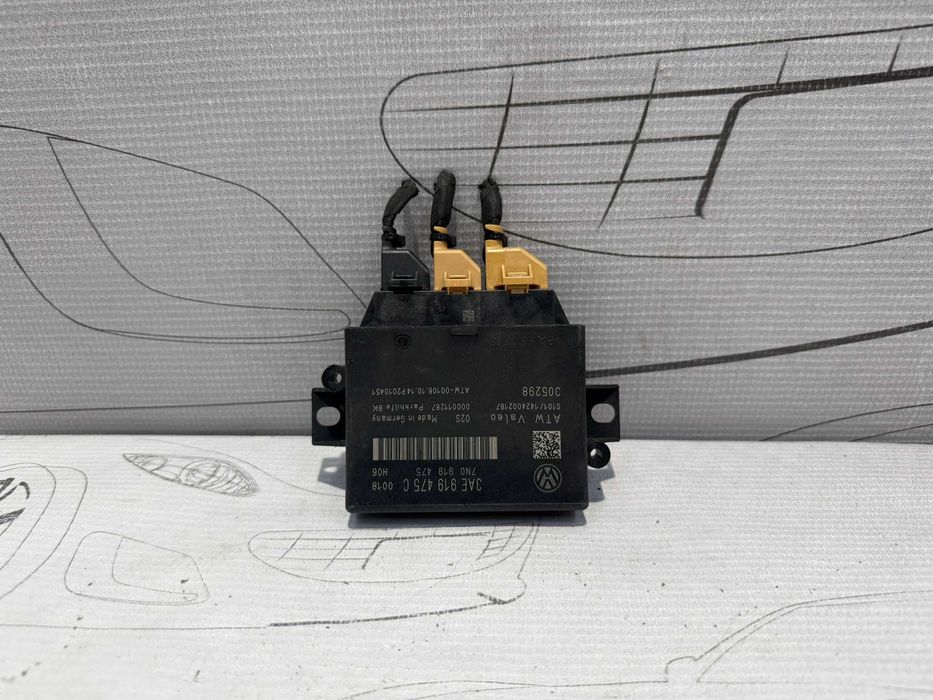 Modul parcare / Unitate control parcare (Parkhilfe 8K) Volkswagen Passat B7 3AE919475C 2014 / [2011-2014] / (5C3)