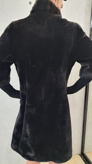 Шуба мутон в отличном состоянии