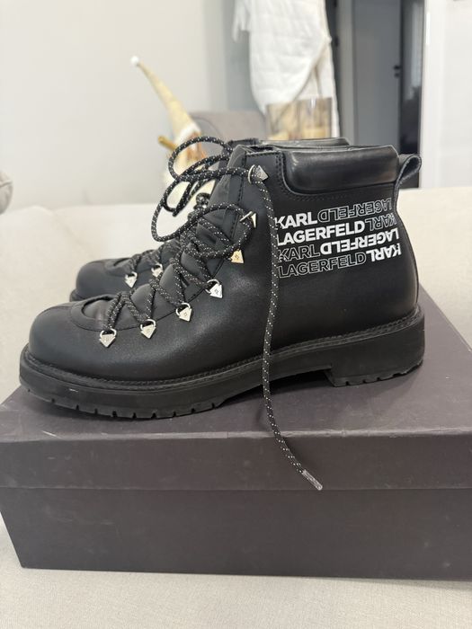 Karl lagegerfeld кожени боти