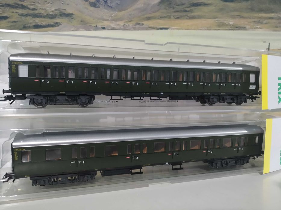 Trix vagoane persoane, HO,trenulete electrice