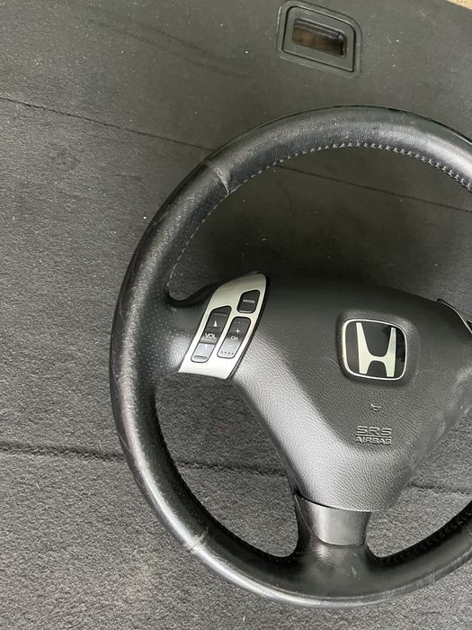 Volan complet Honda Accord 7 comenzi airbag 2003-2007 portiera haion