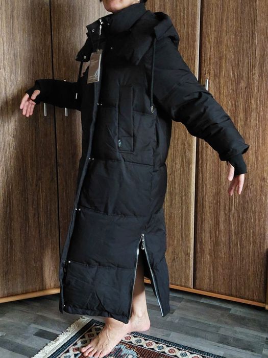 Пуховик зимний, теплый