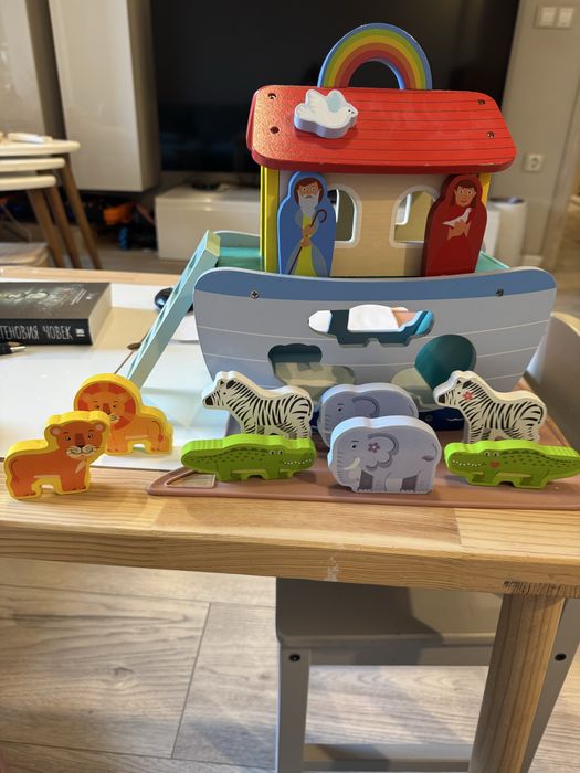 Дървен сортер Ноев ковчег
