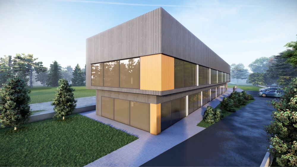 De inchiriat spatiu comercial Domnesti IF ,complex comercial stradal