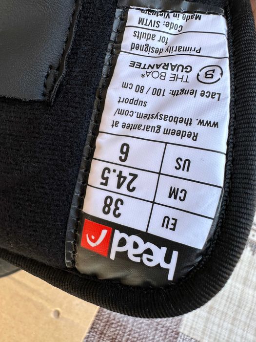 boots noi head four boa focus liquid fit mondo 24,5 europa 38