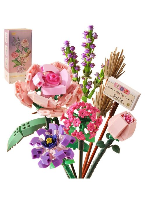 Buchet de flori tip Lego