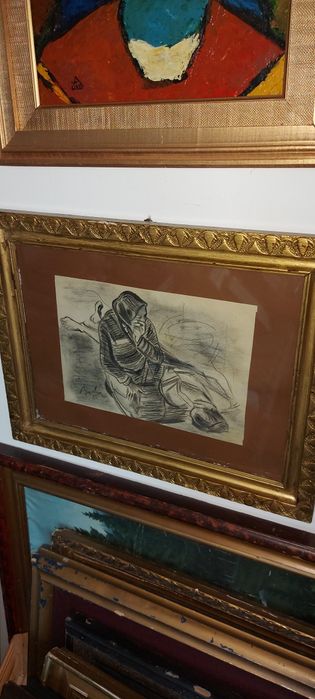 Tablou vechi, ulei, semnat, autor consacrat, piese de colecție.