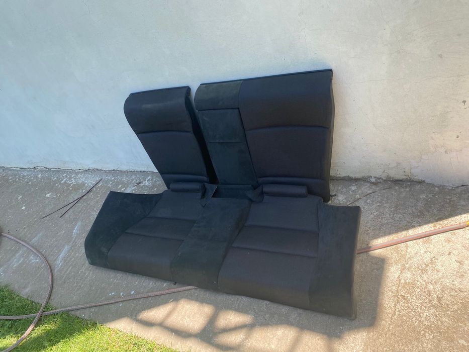 Bmw e46 coupe interior bancheta scaune bej si negru