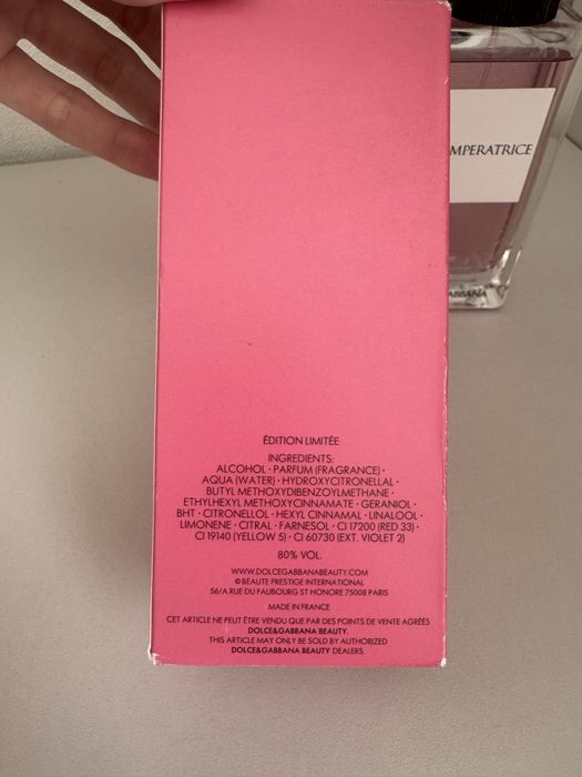 Продам ОРИГИНАЛ духи Dolce Gabbana