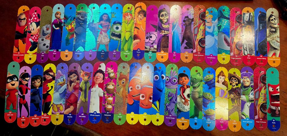 Colecție cartonase Disney Popstix