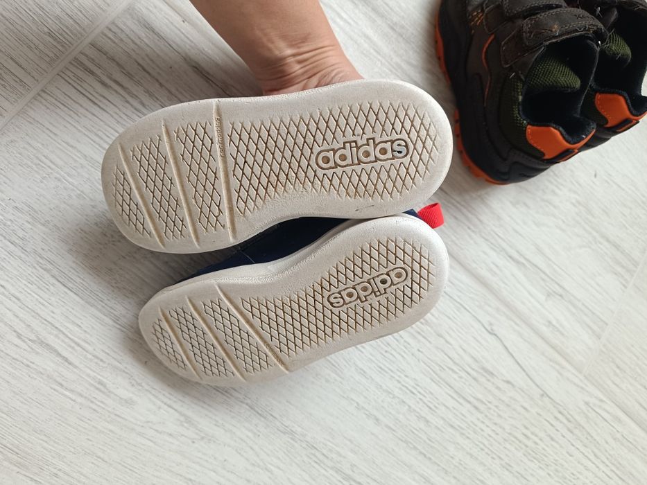 Комплект детски обувки Geox и Adidas