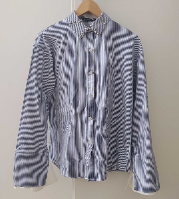 Cămașă mâneci bufante M