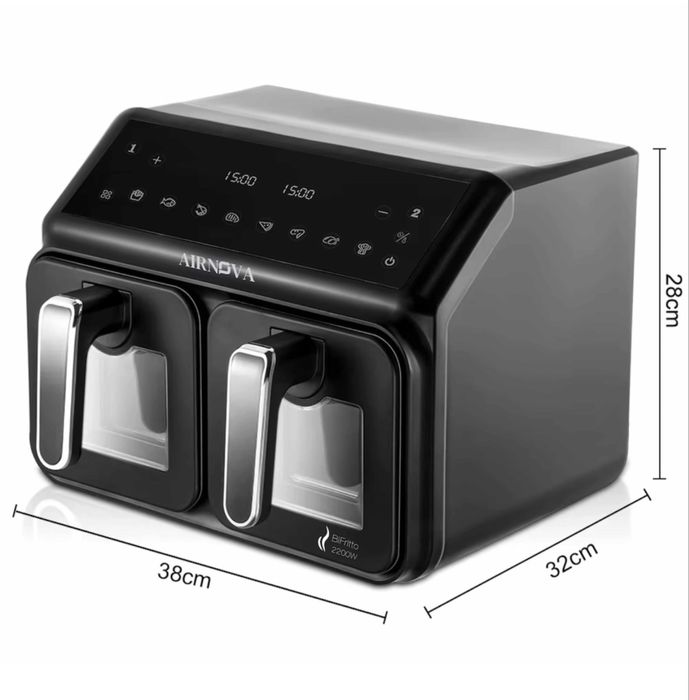 Aifryer 2 compartimente