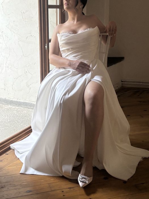 Rochie mireasa “Marina Niscoveanu” ivory